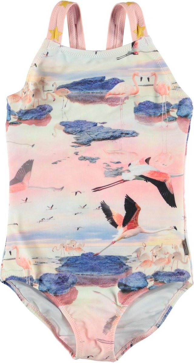 Molo - UV-badpak meisjes - Nakia - flamingo