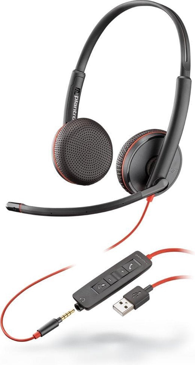 Poly - Plantronics Blackwire C3225 USB-A Headset