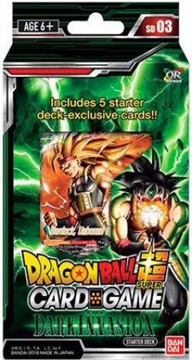Asmodee Dragon Ball SCG S3 Dark Invasion Starter Deck - EN