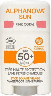 Alphanova Zonnebrandstick Spf 50+ Unisex Roze 12 Gram