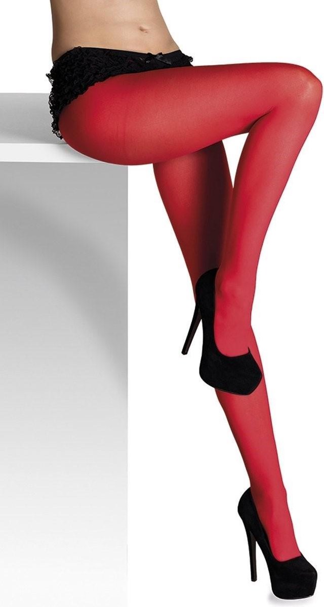 Panty Rood Maat S/M 60 Denier