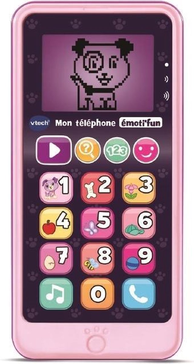 Vtech Telefoon Emoti-fun 14 Cm Roze (franstalig)