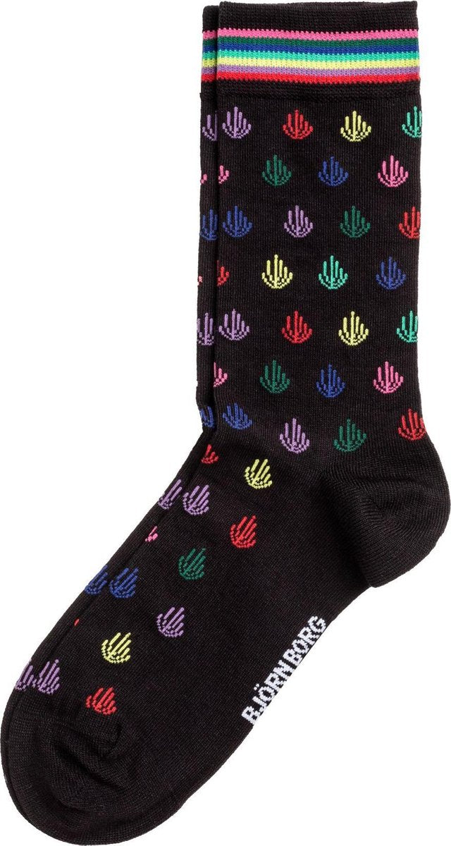 Bjorn Borg Dot coral Heren Sokken - 1P - Zwart - Maat 41-45