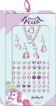 Unicorn Sieraden Set Meisjes 12 X 16 X 22 Cm 6-delig