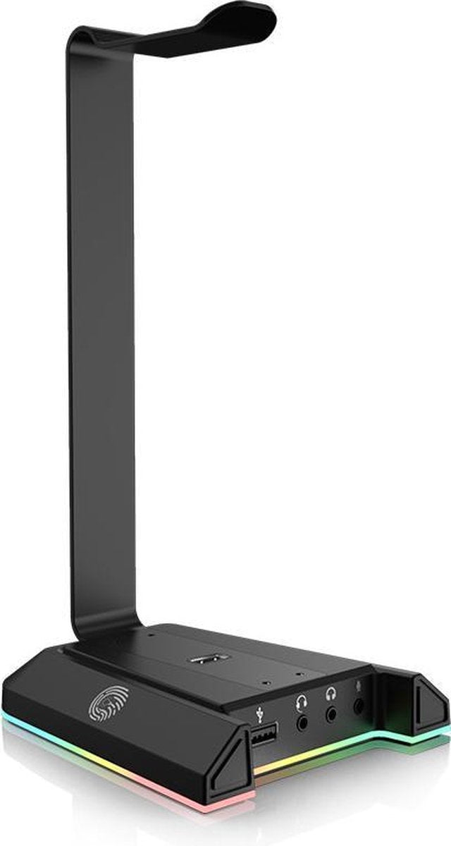 EKSA 8 standen RGB Headset stand - Headset houder - Headset stand RGB - Gaming headset stand - 8 RGB standen - USB Hub - Touch functie - Gaming gear - Koptelefoon houder -