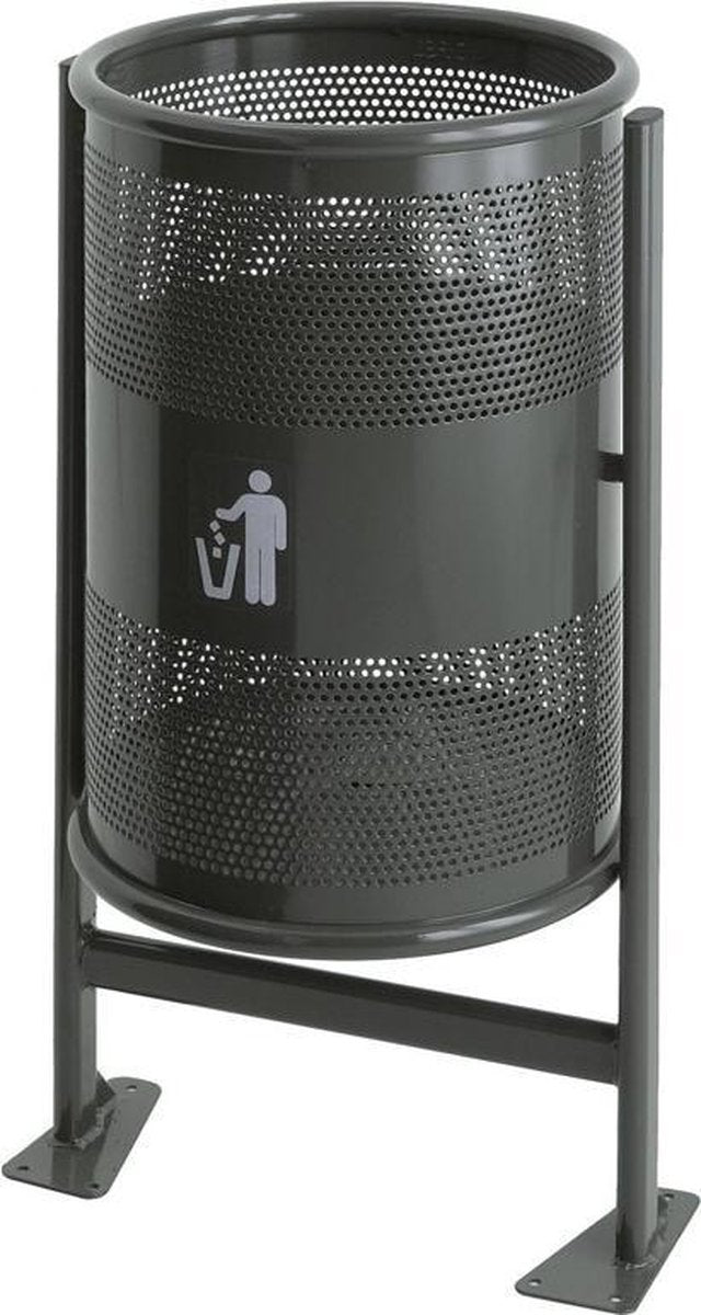 Afvalbak 60 ltr op statief
