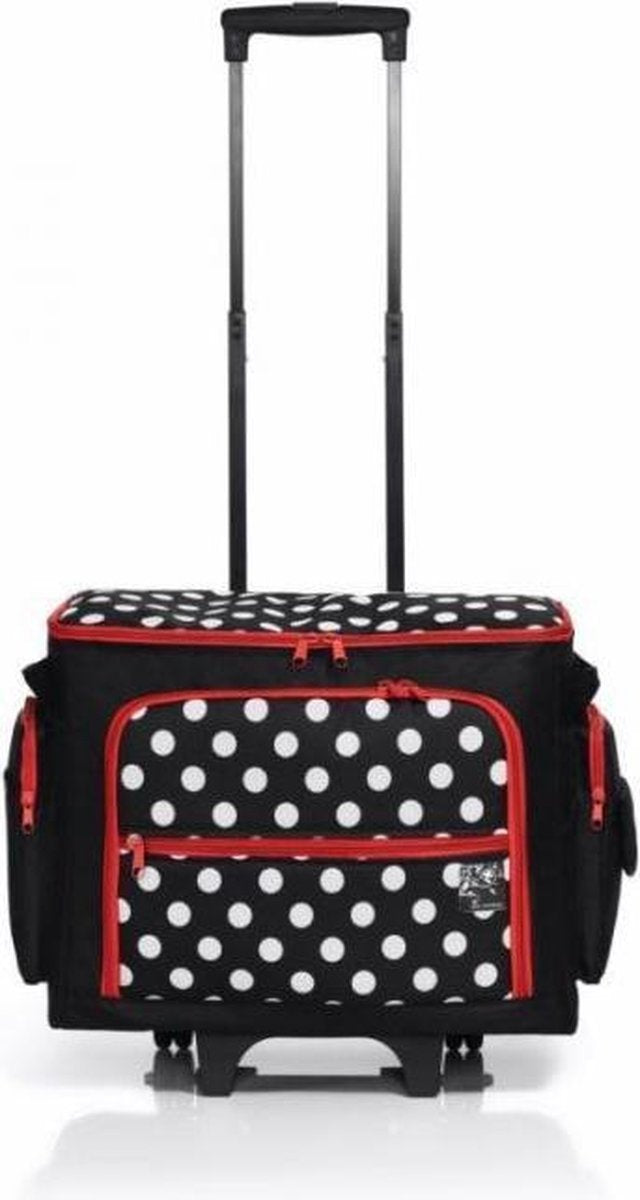 NAAIMACHINE-TROLLEY POLKA DOTS