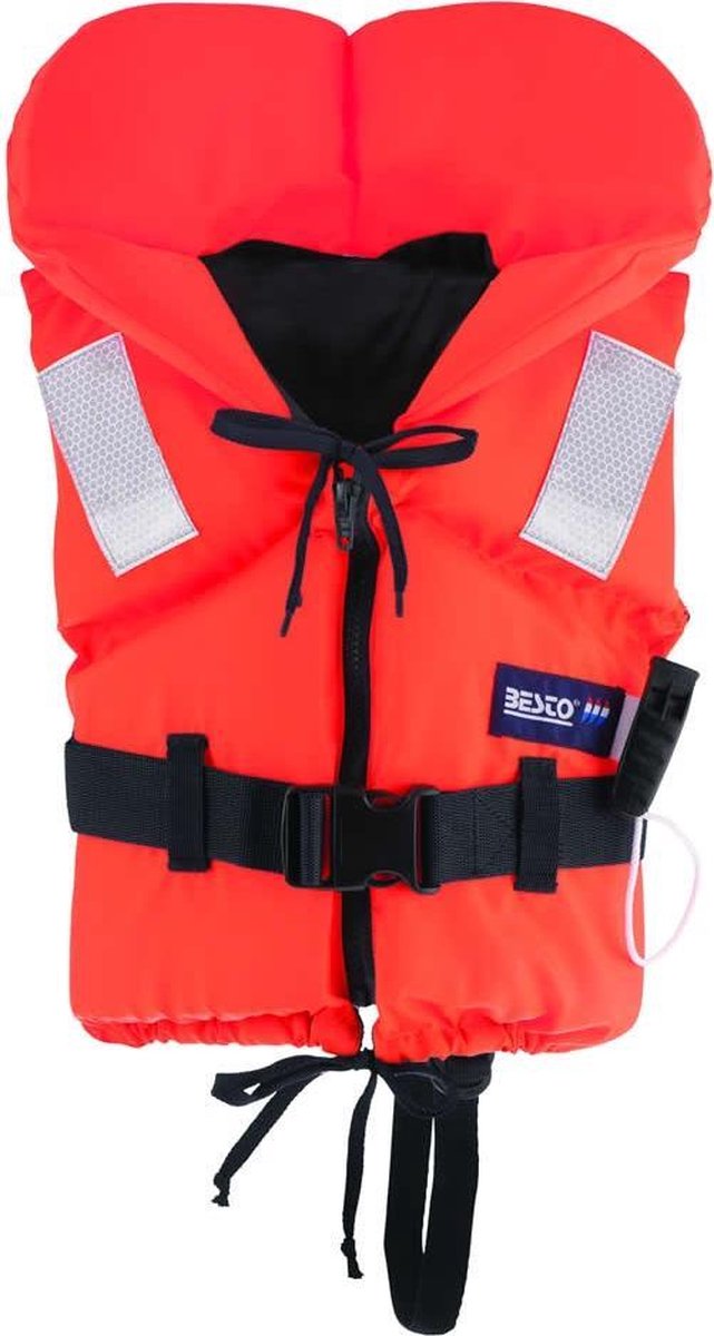 Besto Racingbelt 120N Oranje Reddingsvest voor 70++kg