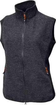 Ivanhoe Bodywarmer Thi Dames Merinowol Donkergrijs Maat 46