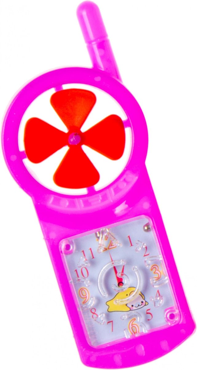 Lg-imports Telefoon Met Geduldspel Junior 10 Cm Paars
