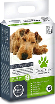 M-pets Pads Calm Down-travel & Home 60 Cm Plantaardig 15 Stuks