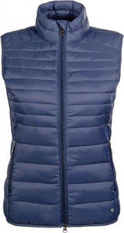 Dames rijvest LENA donkerblauw - XXS