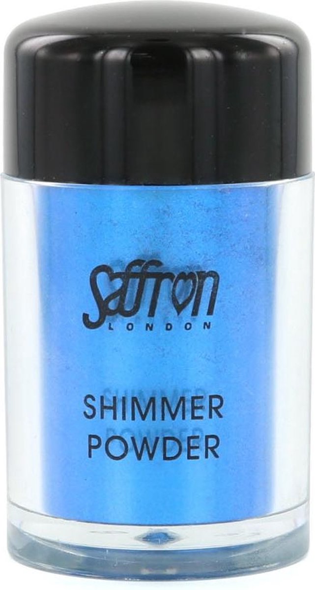 Saffron Shimmer Powder Oogschaduw - Blue