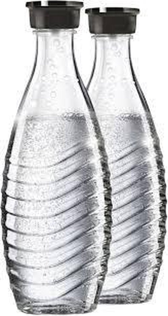 Sodastream 2 x liter flessen glas