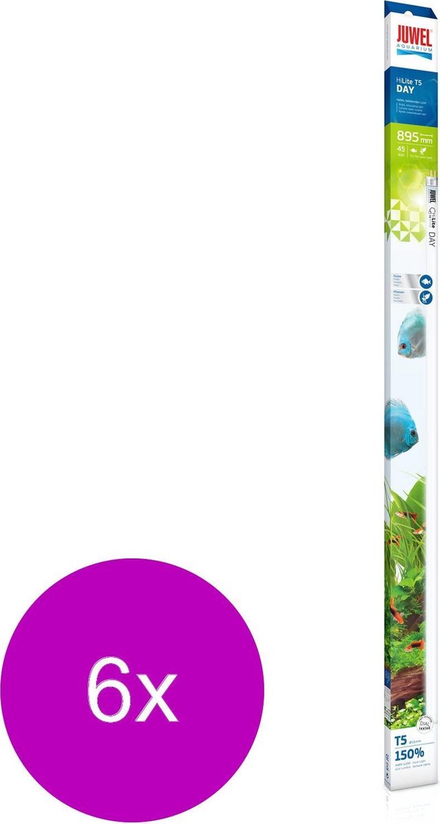 Juwel High-Lite Day - Verlichting - 6 x 895 mm T5
