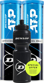 Dunlop ATP Tennisballen in blik - inclusief bidon - 2 x 4 stuks