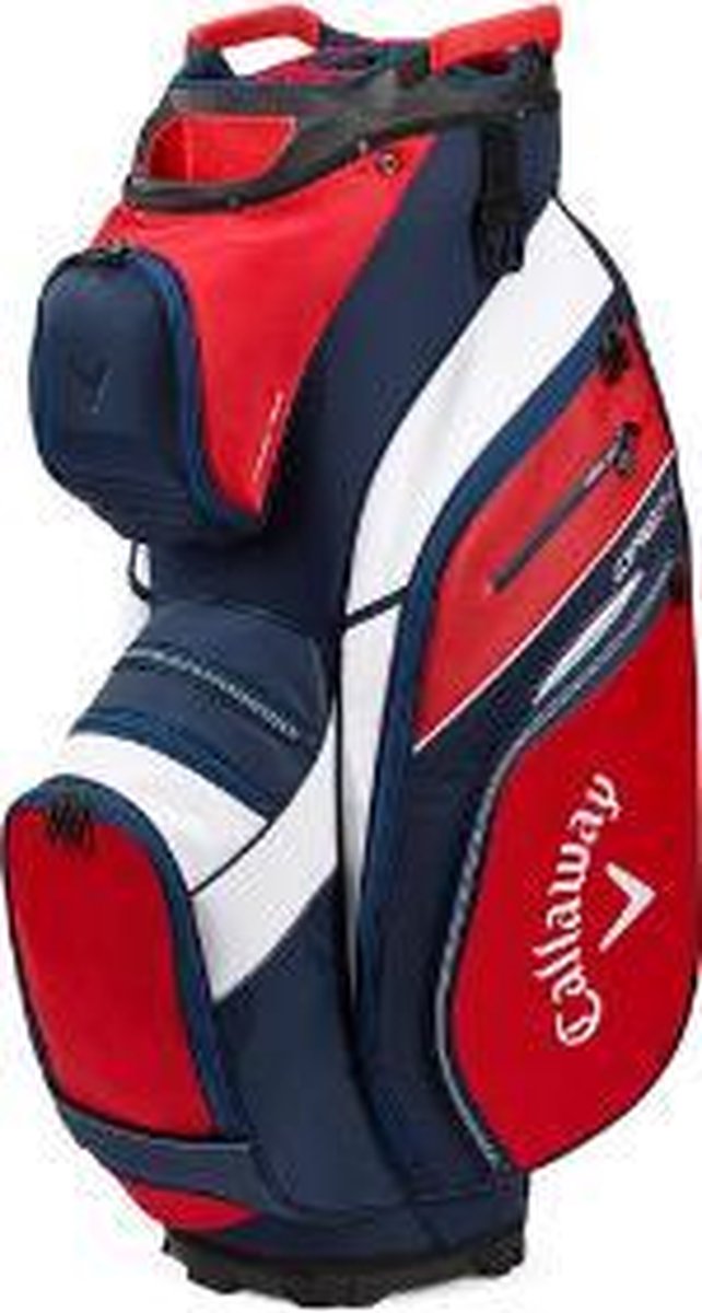 CALLAWAY ORG 14 CARTBAG - NAVY RED Navy/ Rood