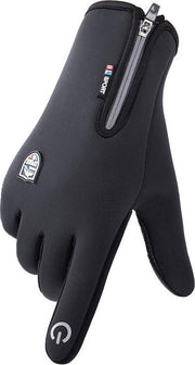 Waterdichte Handschoenen met Antislip en Touchscreen - Zwart XL