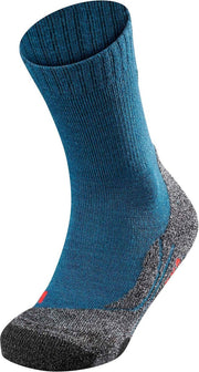 FALKE TK2 Kids Wandelsokken - Donkerblauw - Maat 23/26