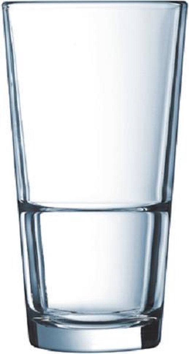 Arcoroc Stack Up - Waterglazen - 29cl - (Set van 6) En Yourkitchen E-kookboek - Heerlijke Smulrecepten