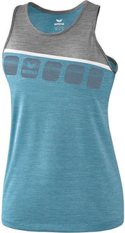 Erima 5-C Dames Tank Top - Polo's  - blauw licht - 44