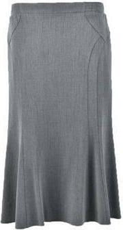 Sensia Rok Elastiek -  Model  Ranco - grijs - maat 46