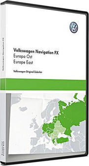 Volkswagen navigatie update - Oost-Europa (V10)
