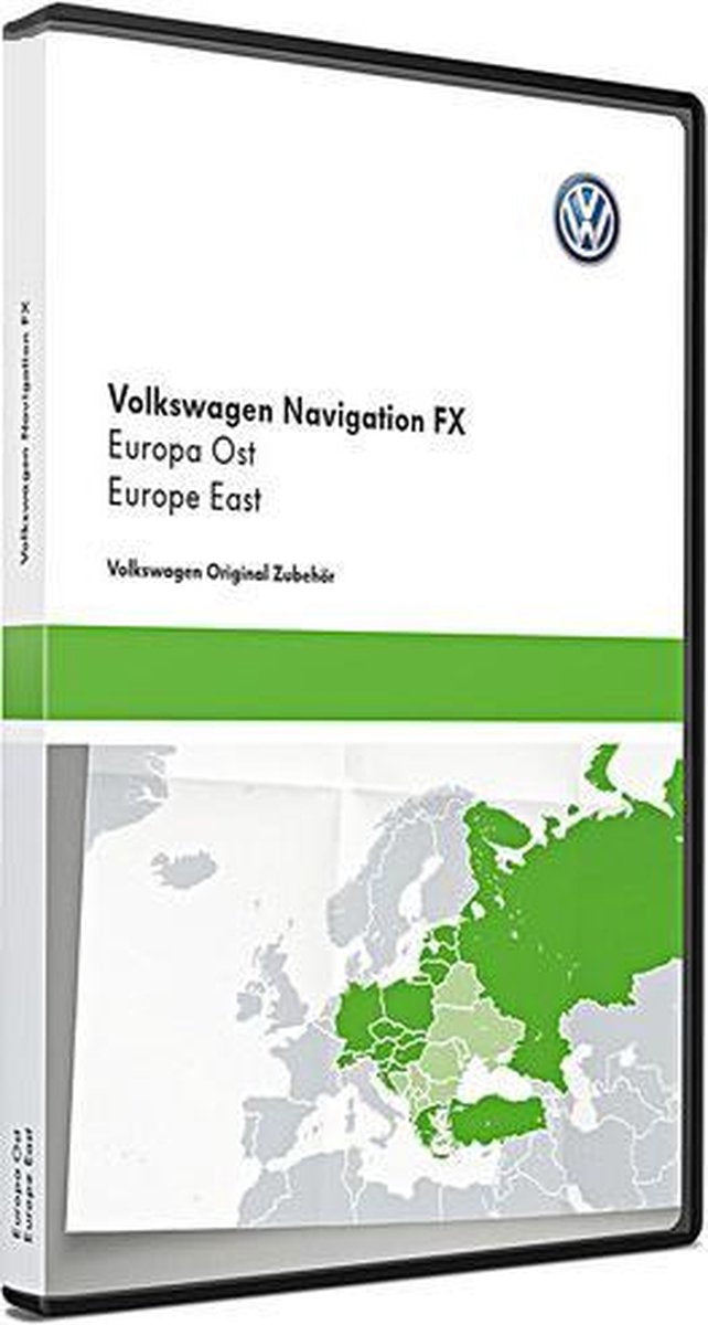 Volkswagen navigatie update - Oost-Europa (V10)