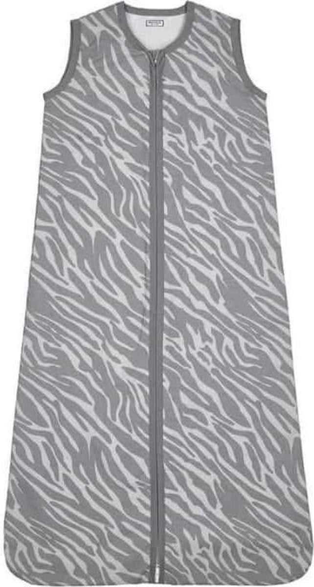 Meyco Zebra babyslaapzak - 70 cm - grijs