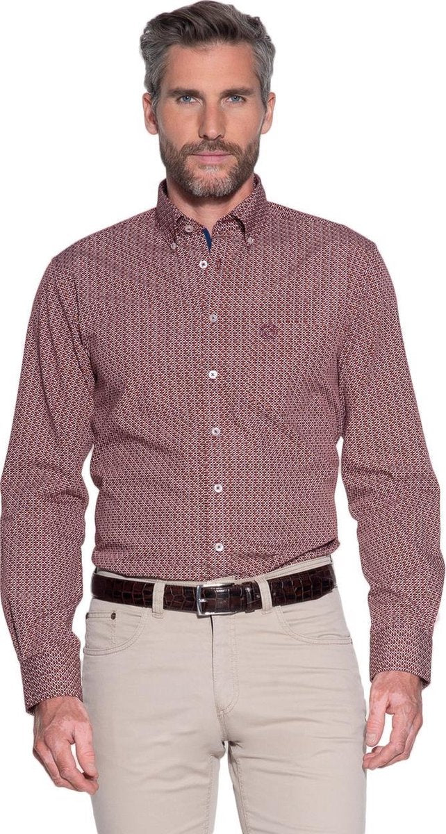 Campbell Classic Casual overhemd lange mouw