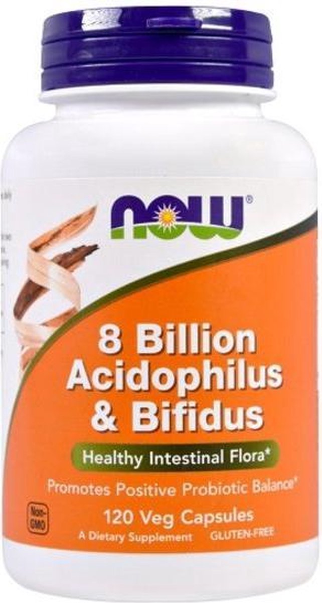 8 Billion Acidophilus and Bifidus 120v-caps