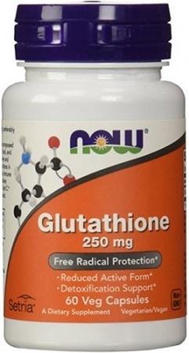 Now L-Glutation Alta Potencia 60 Caps