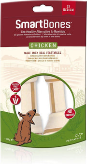 Smartbones Classic Bone Chews Medium - Kip - Hondensnacks - 158 g