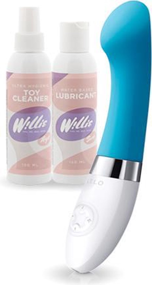 Lelo - Gigi 2 G-Spot Vibrator Turquoise voordeelpakket