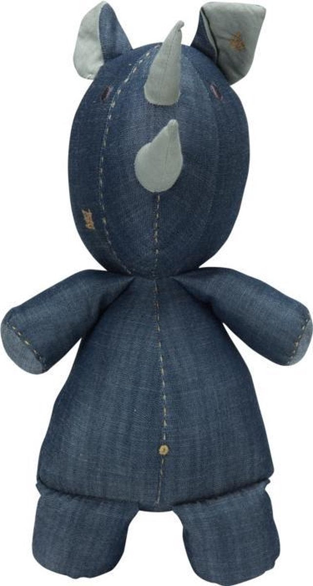 Stapelgoed Knuffel Little Rhino Denim