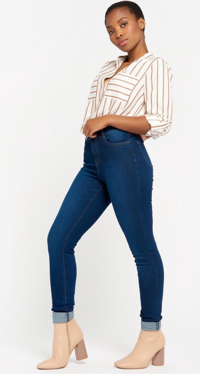 Skinny  jeans - Donker Blauw