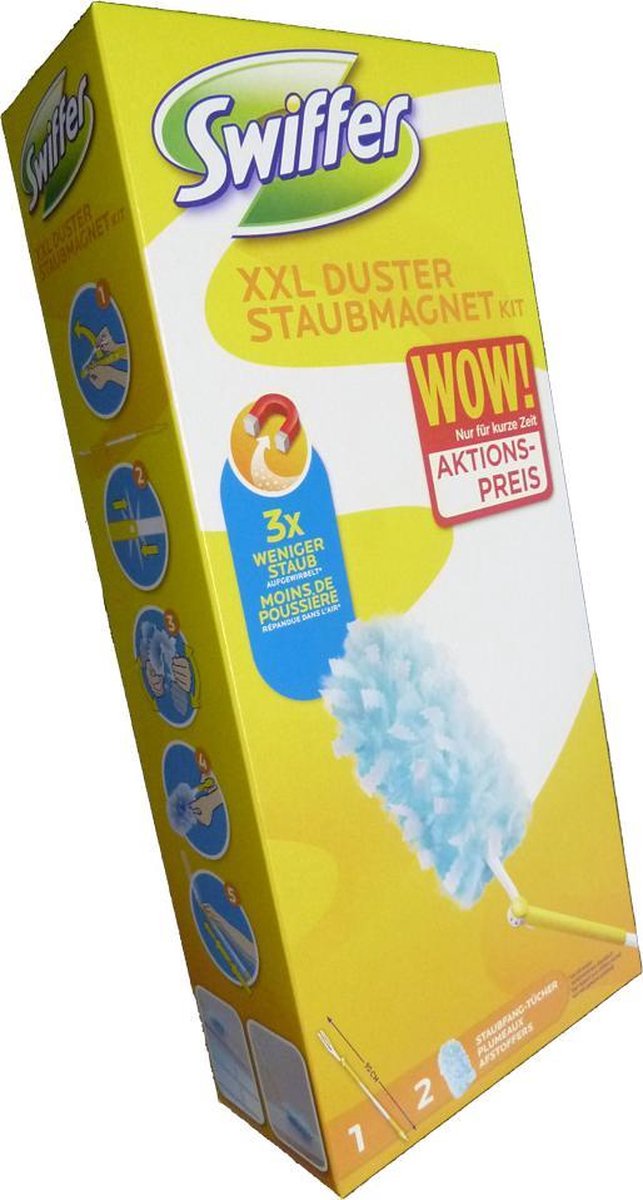 Swiffer XXL plumeau met 2x stofmagneet