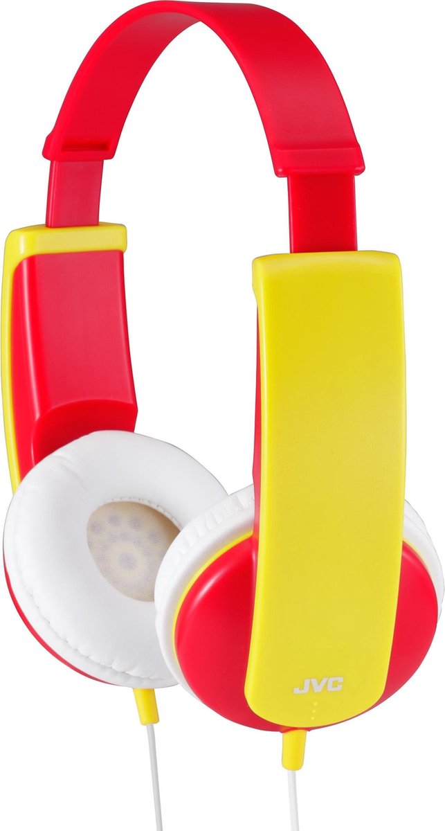 JVC HA-KD5 - On-ear kinder koptelefoon - Rood/Geel