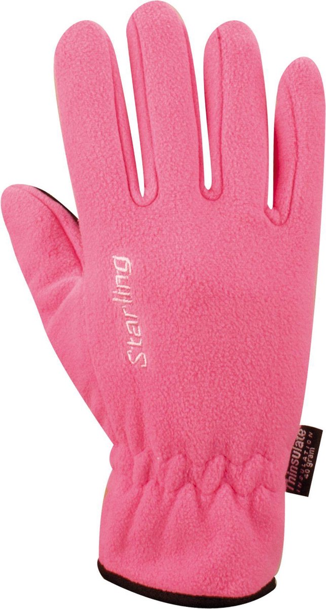 Starling Handschoenen Fleece Sr - Snowflake - Roze - S