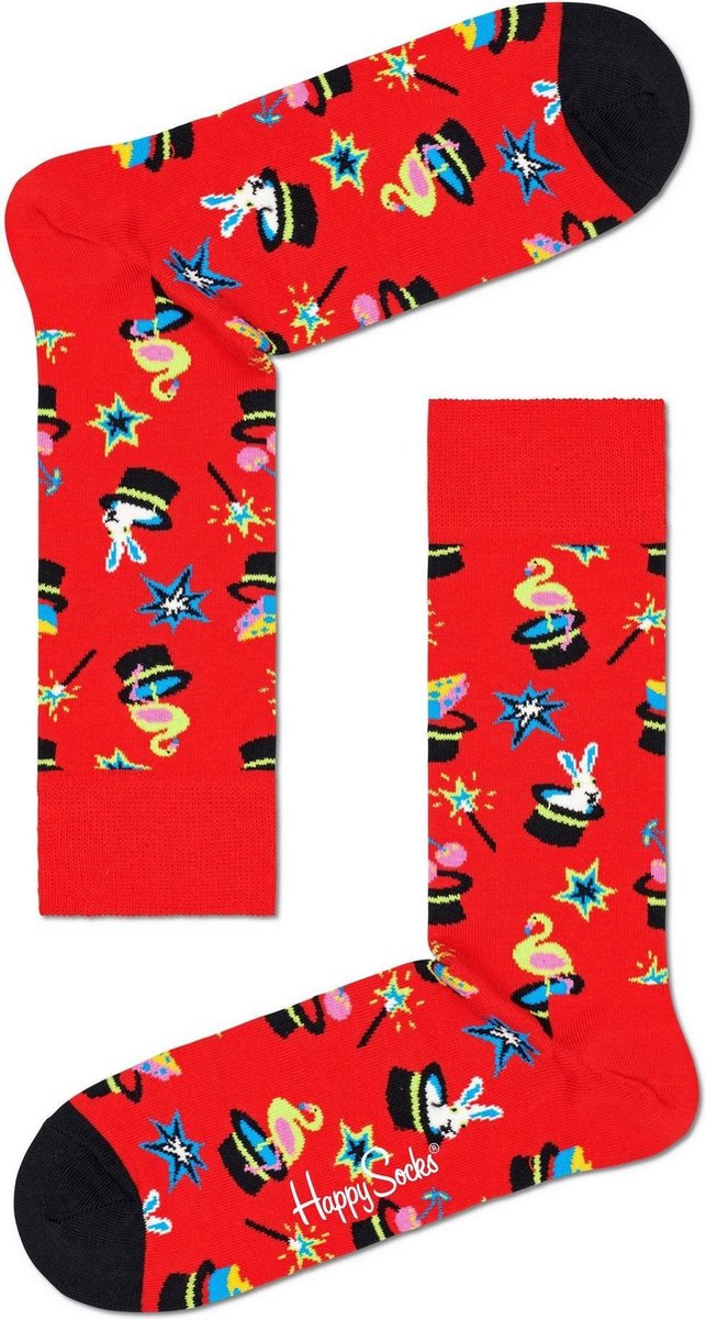 Happy Socks - Magic Socks - rood - Unisex - 41-46