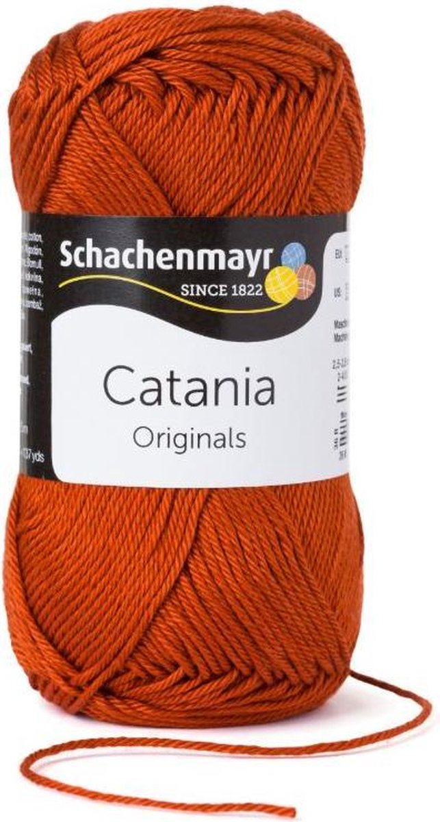 10 bollen Catania Orignals 50 g kleur 388 terra