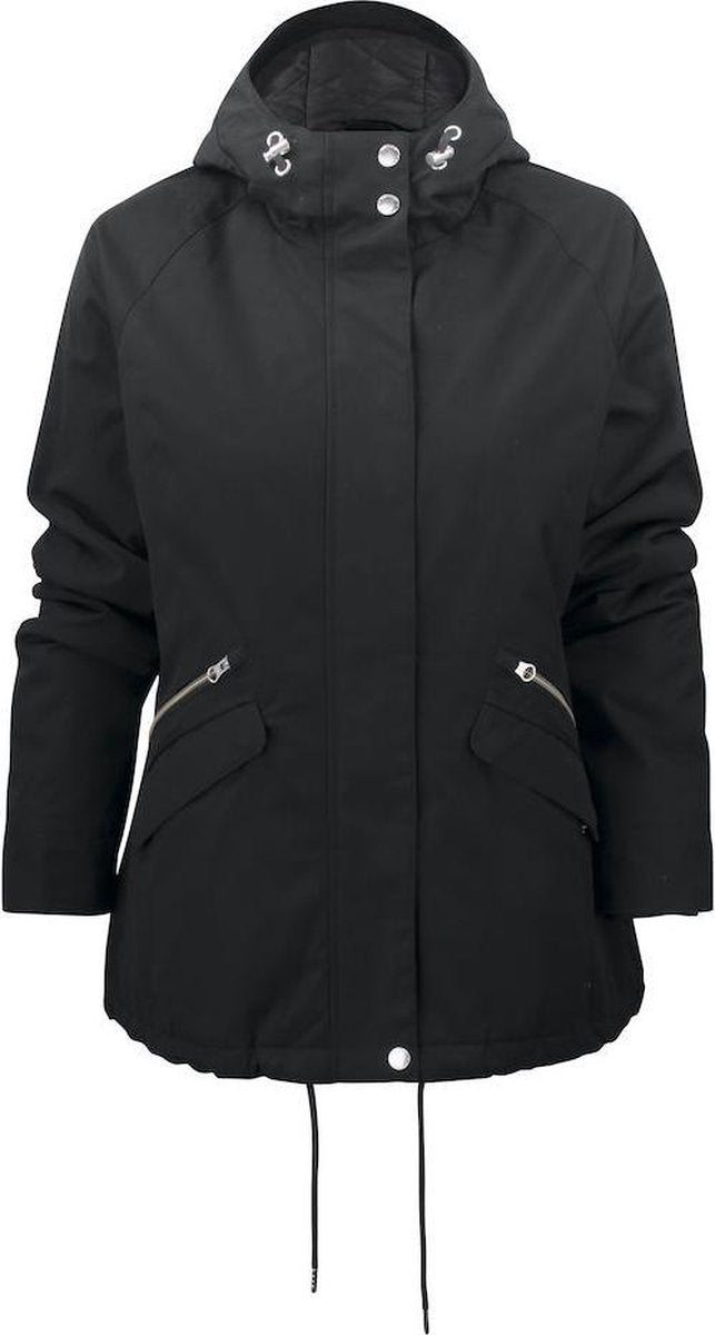 Harvest Rockingfield Winter Jas Dames 2121036 Zwart - Maat XXL