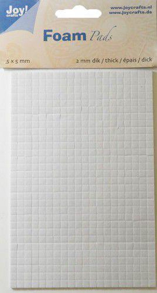 Joy Crafts - Foampads 5x5mm 2mm dik (600st)