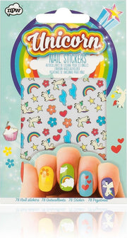 Kinder nagelstickers eenhoorn
