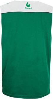 Burned Dubbelzijdig Jersey Groen Wit XXL