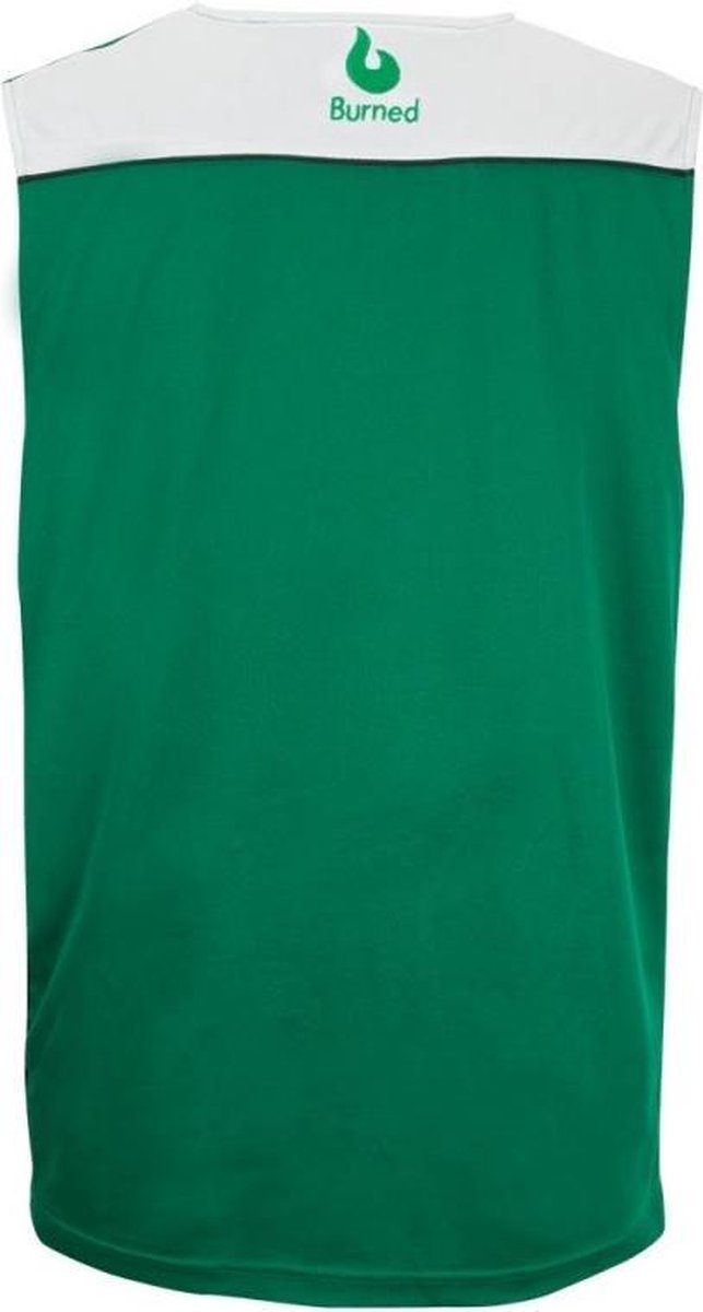 Burned Dubbelzijdig Jersey Groen Wit XXL