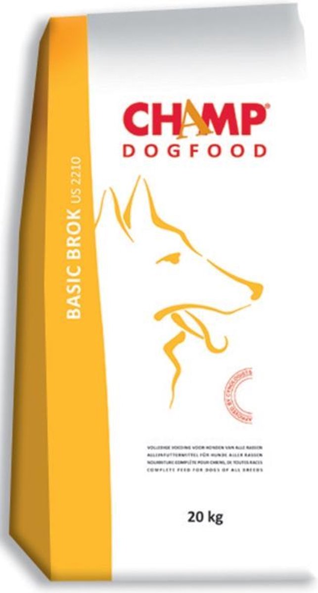 Champ Basic Brok - Hond - Droogvoer - 20 kg