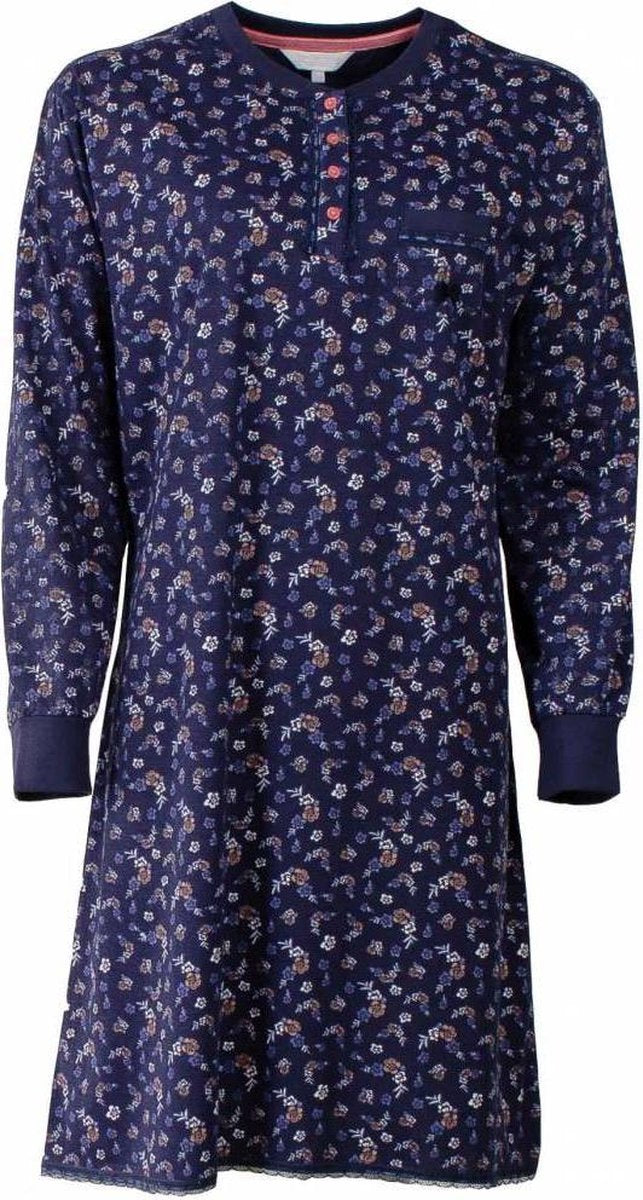 Tenderness Dames Nachthemd Blauw Maten: XL