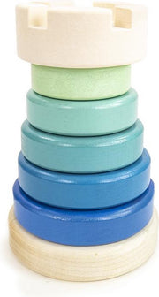 Bajo stapel toren Blauw/wit