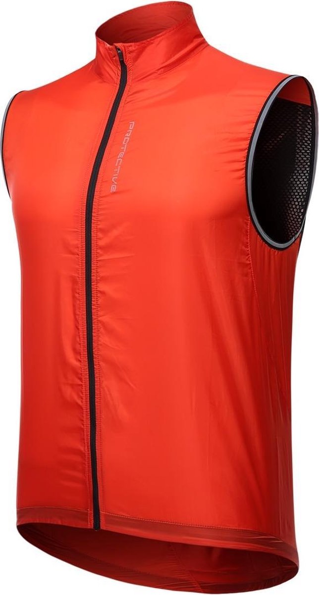 Protective Fietsvest P-ride Heren Polyester/elastaan Rood Maat 5xl